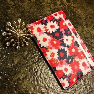 Michael Kors card holder & pin, like new!